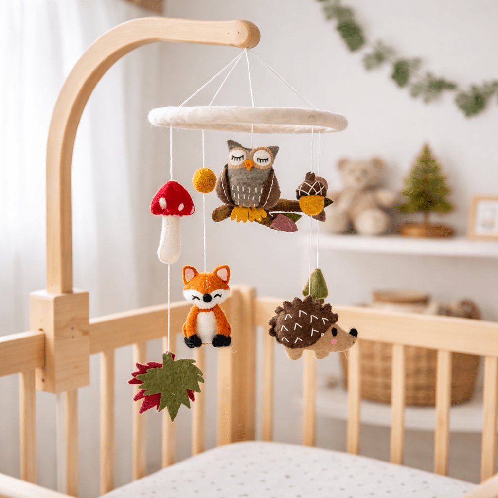 Forest Friends Felt Baby Mobile - Che Cose Belle