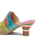 Four Color Splicing Slippers - Che Cose Belle