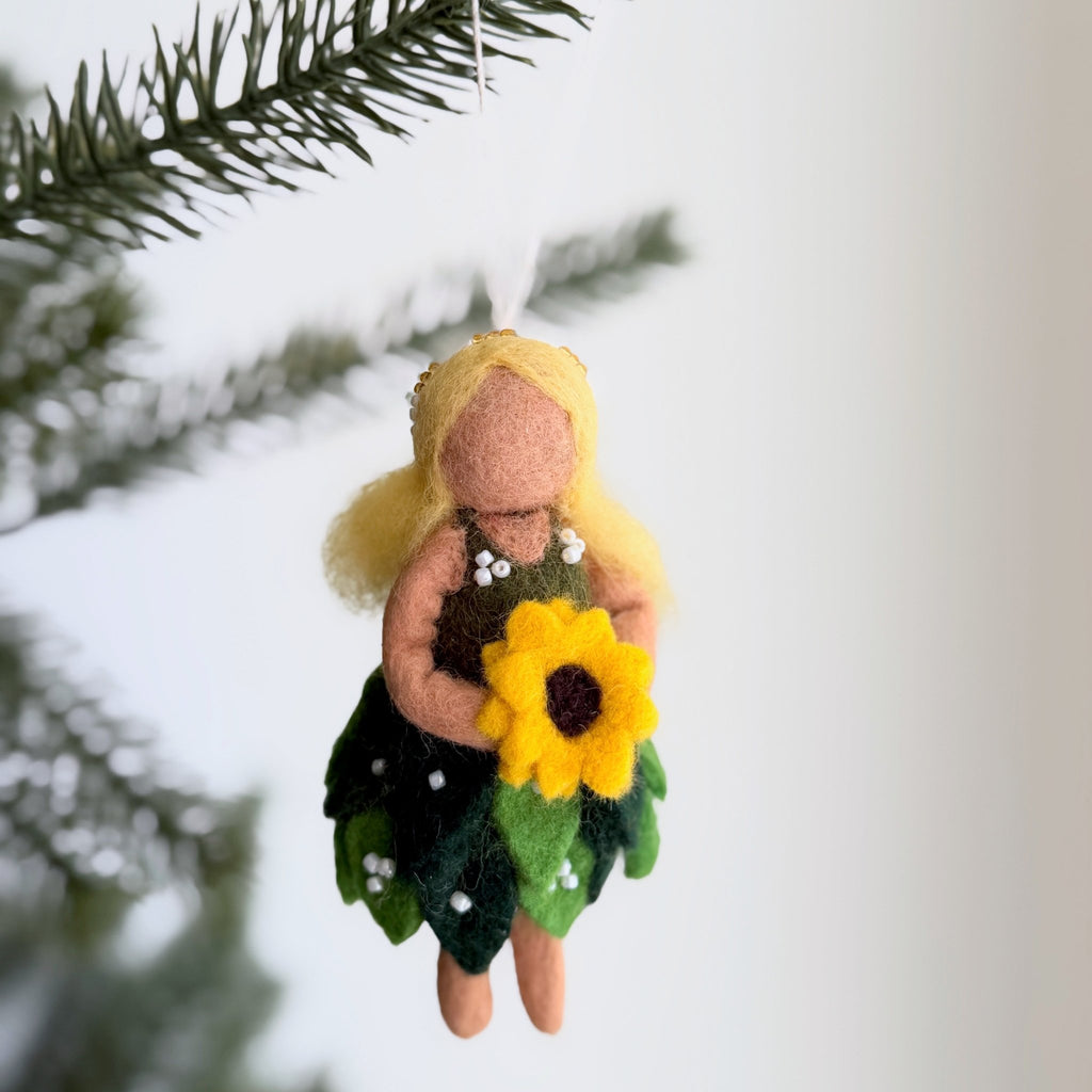 Four Seasons Fairy Felt Ornament Set – Spring, Summer, Fall & Winter Angels - Che Cose Belle