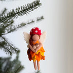 Four Seasons Fairy Felt Ornament Set – Spring, Summer, Fall & Winter Angels - Che Cose Belle