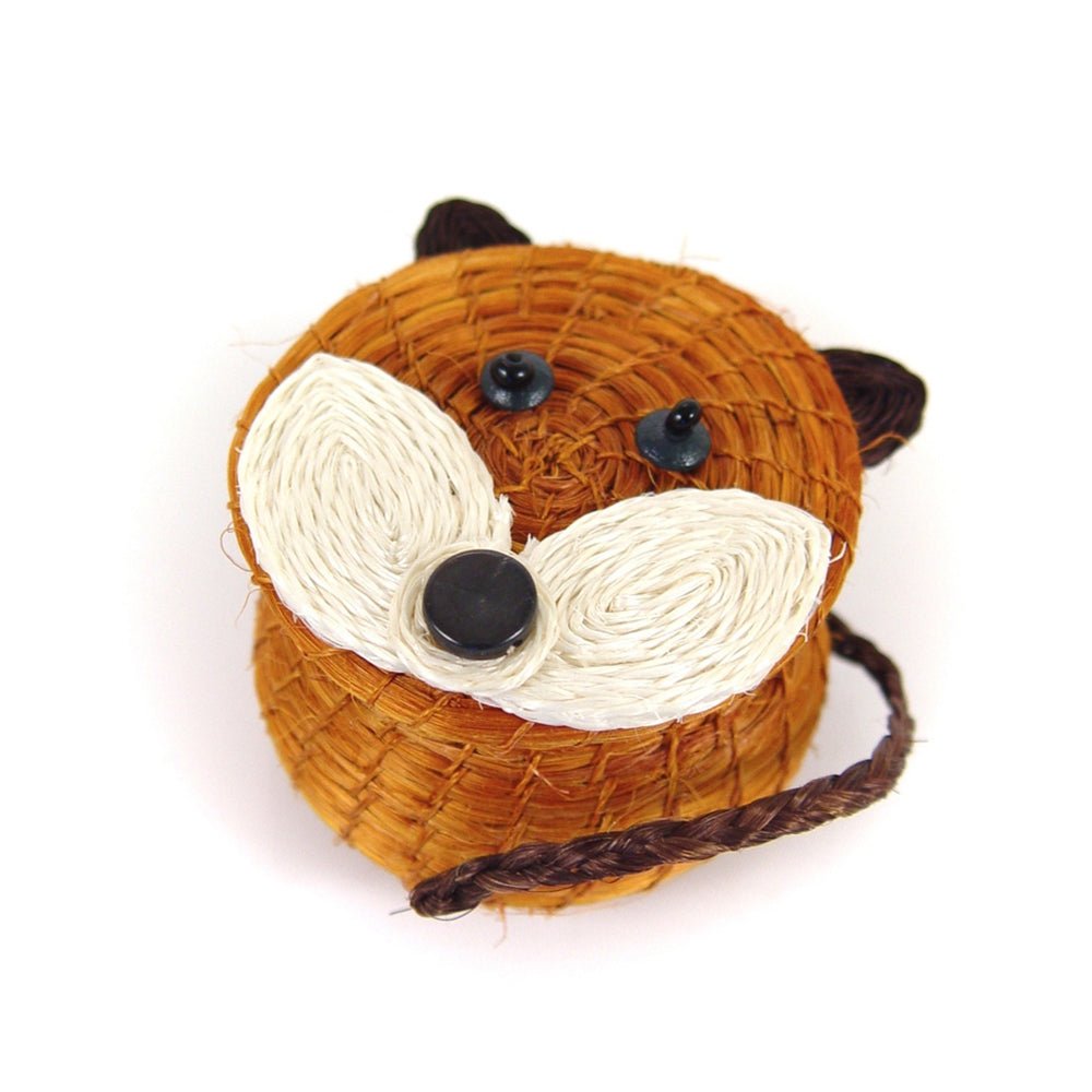 Fox Lidded Basket - Che Cose Belle