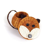 Fox Lidded Basket - Che Cose Belle