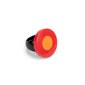French Dot Pattern Ring (Red & Orange) - Che Cose Belle