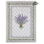 French kitchen towel - Printed cotton - Lauris natural | Tissus Toselli - Che Cose Belle