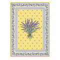 French kitchen towel - Printed cotton - Lauris yellow | Tissus Toselli - Che Cose Belle