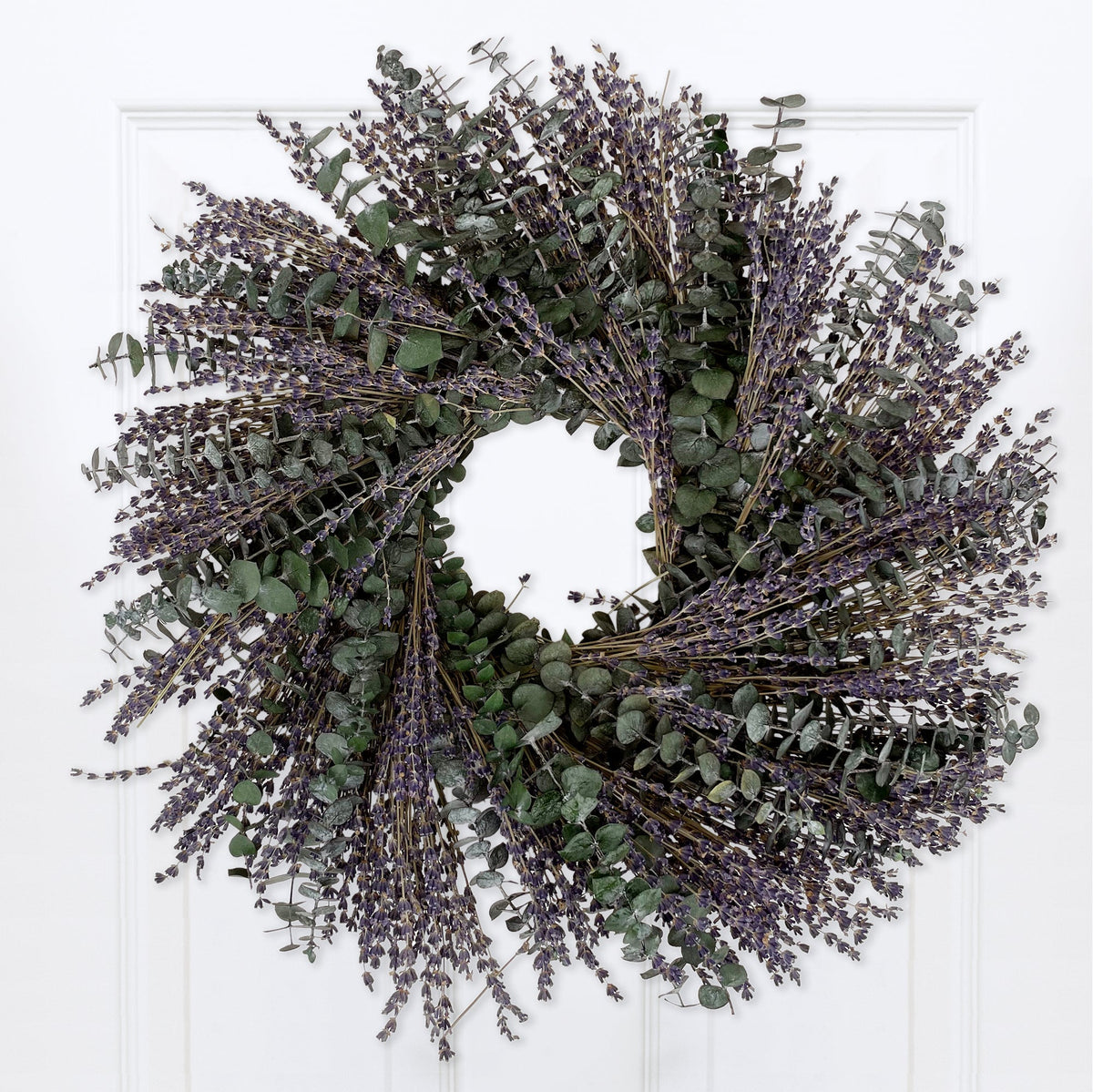 French Lavender & Baby Eucalyptus Wreath - Che Cose Belle