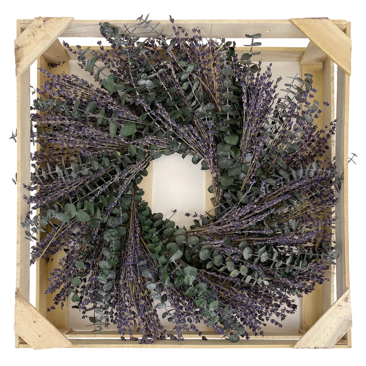 French Lavender & Baby Eucalyptus Wreath - Che Cose Belle