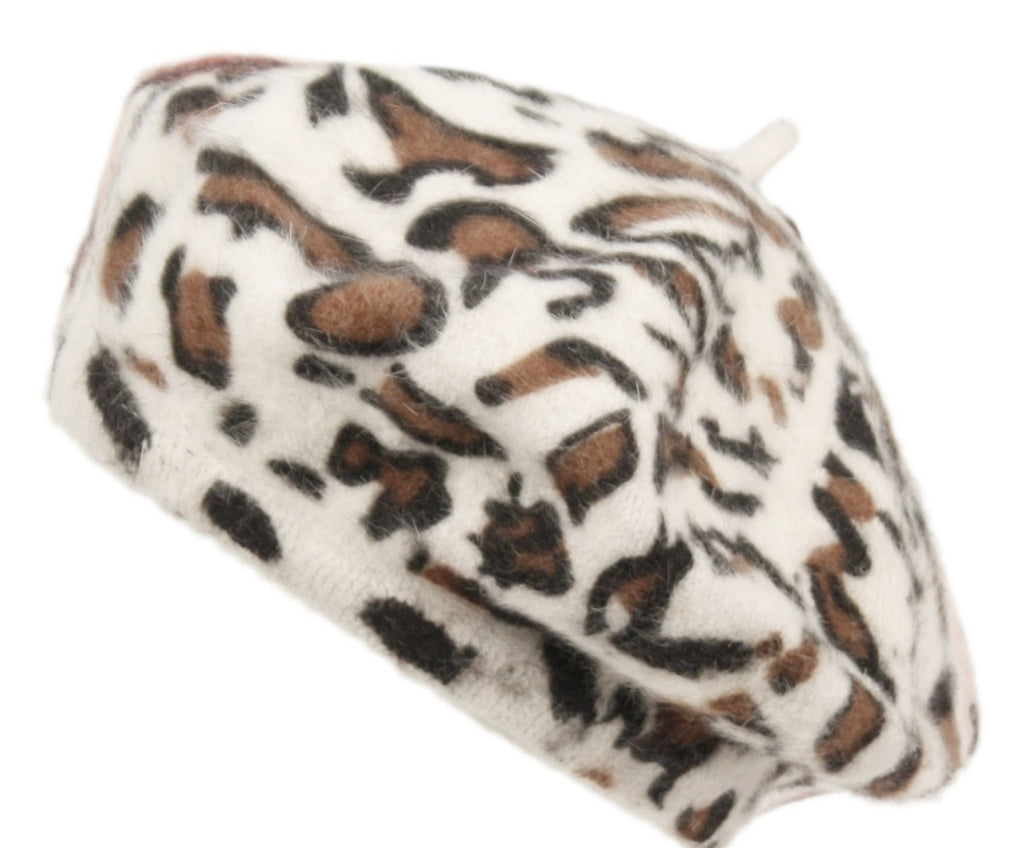 FRENCH LEOPARD BERET - Che Cose Belle