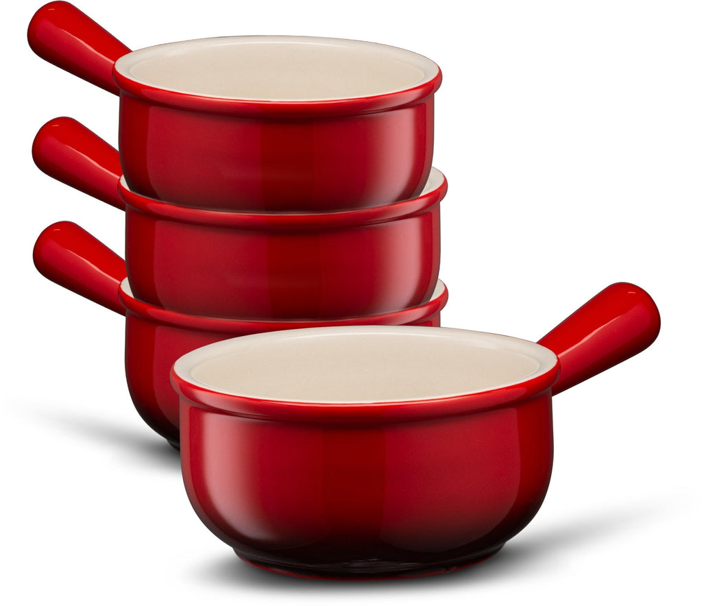 French Onion Soup Crocks, 18 oz, Set of 4 - Che Cose Belle