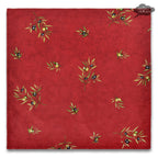 French Provencal napkin - Cotton - Clos des Oliviers red | Label France - Che Cose Belle