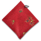 French Provencal napkin - Cotton - Clos des Oliviers red | Label France - Che Cose Belle