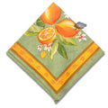 French Provencal napkin - Cotton - Lemons green | Tissus Toselli - Che Cose Belle