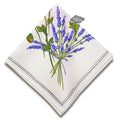 French Provencal napkin - Cotton - Poppies ivory | Tissus Toselli - Che Cose Belle