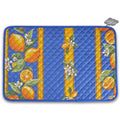 French Provencal placemat - Cotton - Lemons blue - Tissus Toselli - Che Cose Belle