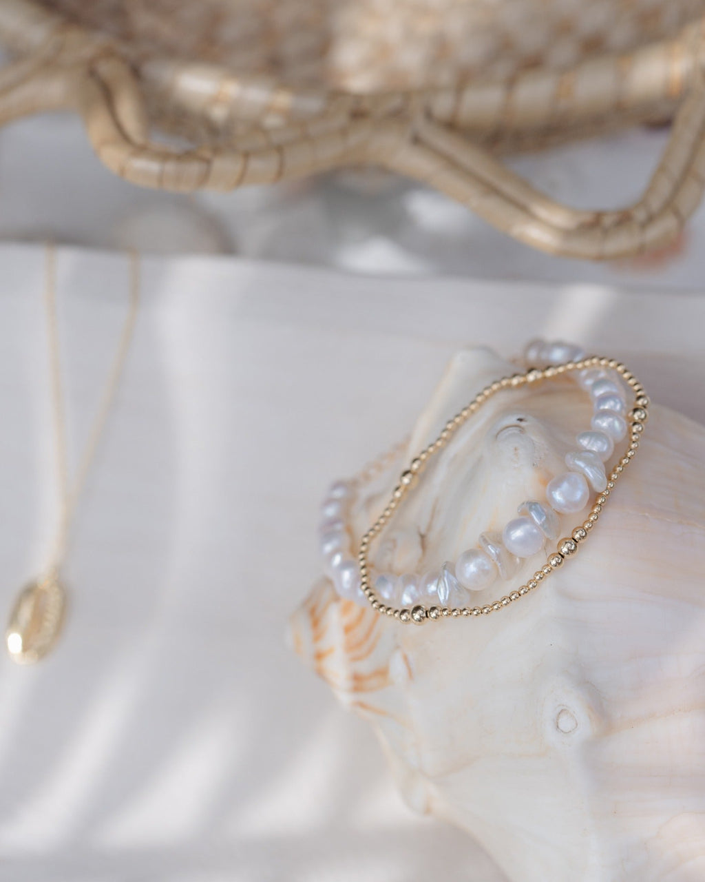 Freshwater Pearl Bracelet - Che Cose Belle