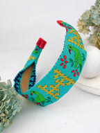 Frida Embroidered Headband - Che Cose Belle