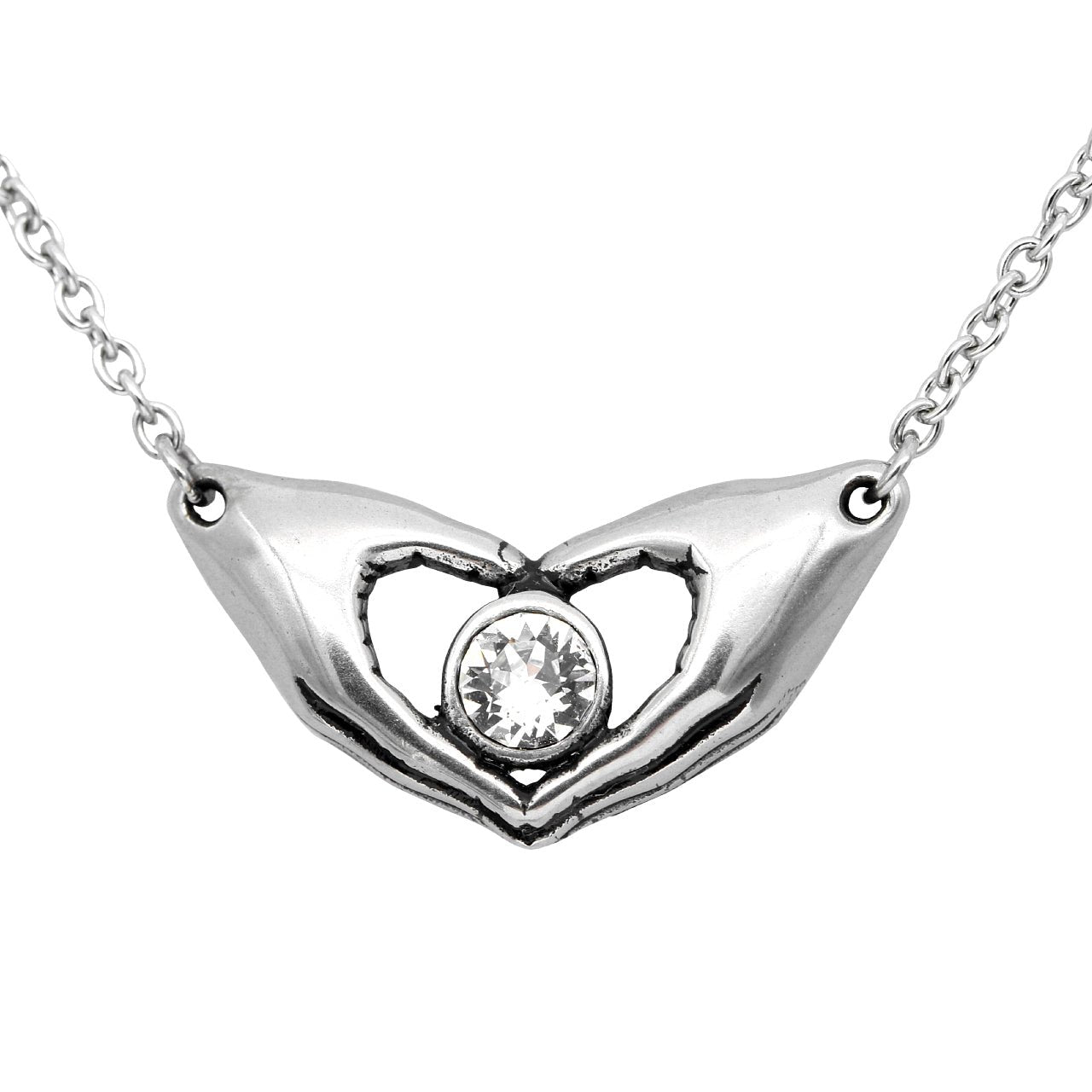 Friends Forever Petite Necklace With Swarovski Crystal - Che Cose Belle