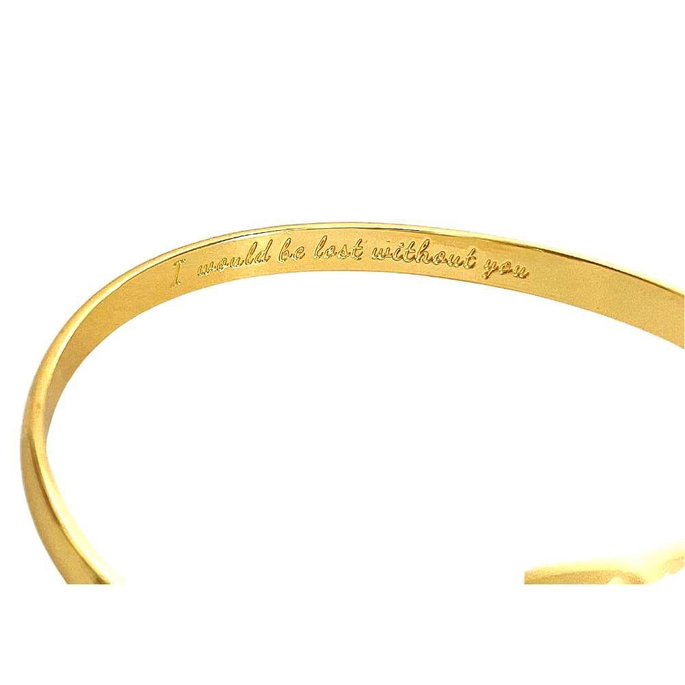 Friendship Bracelets, Infinity Bracelets, Best Friend Bracelets, Engraved Bracelets I would be lost without you- Infinity Sign - Che Cose Belle
