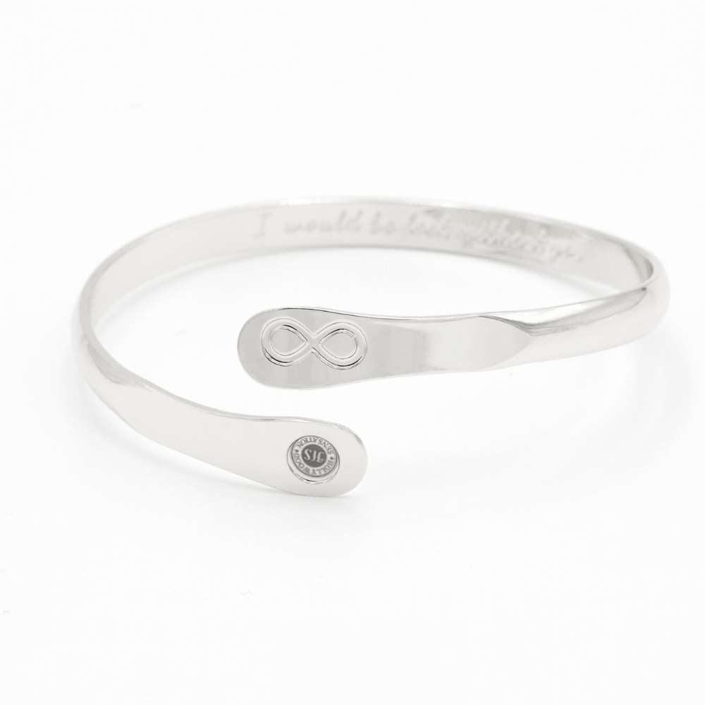 Friendship Bracelets, Infinity Bracelets, Best Friend Bracelets, Engraved Bracelets I would be lost without you- Infinity Sign - Che Cose Belle
