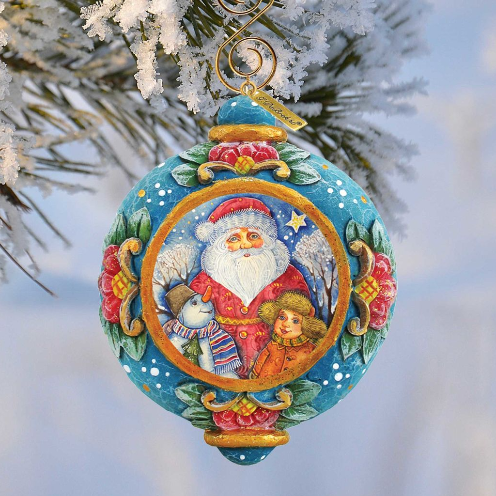Friendship Sculpted Hand-Painted Christmas Ornament by G. DeBrekht - Christmas Decor - 6102424 - Che Cose Belle