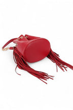 Fringed Accent Boho Bucket Bag - Che Cose Belle