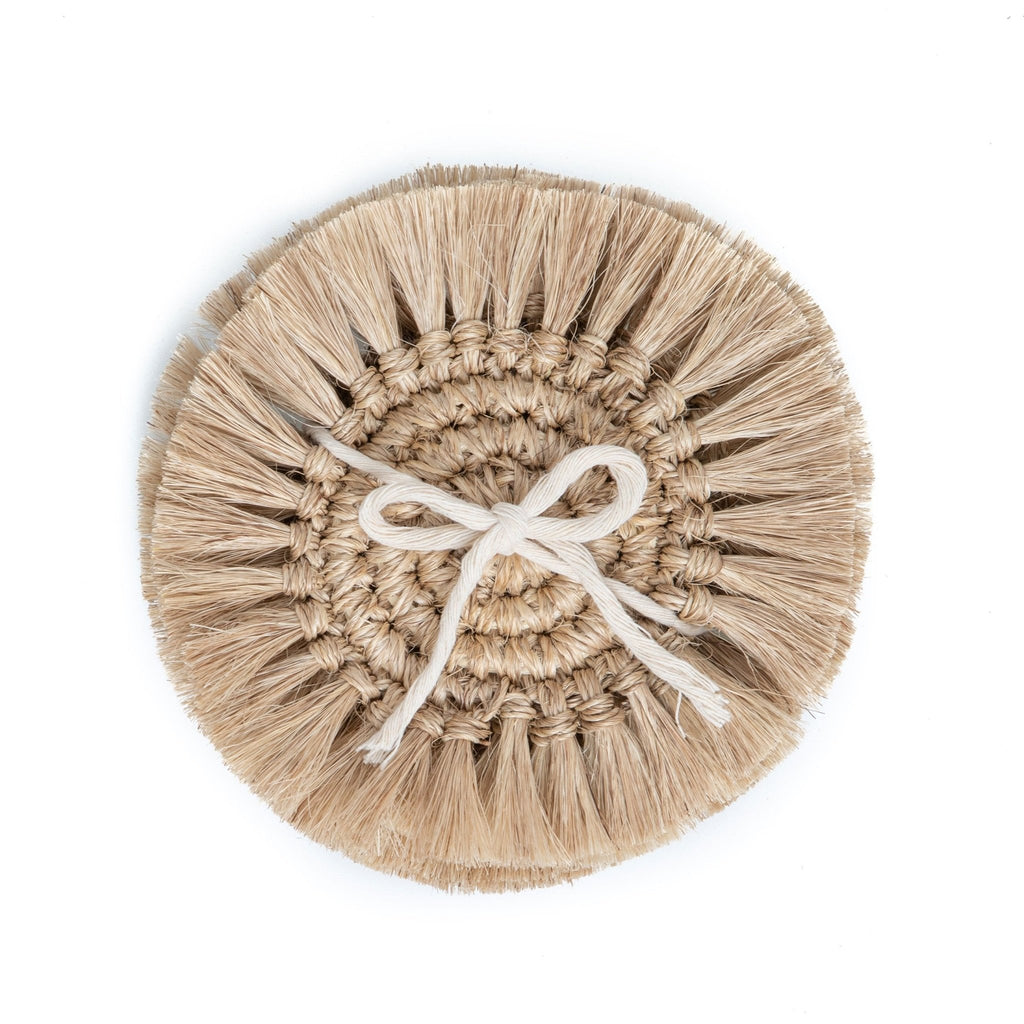 Fringes Coaster - set of 4 - Che Cose Belle