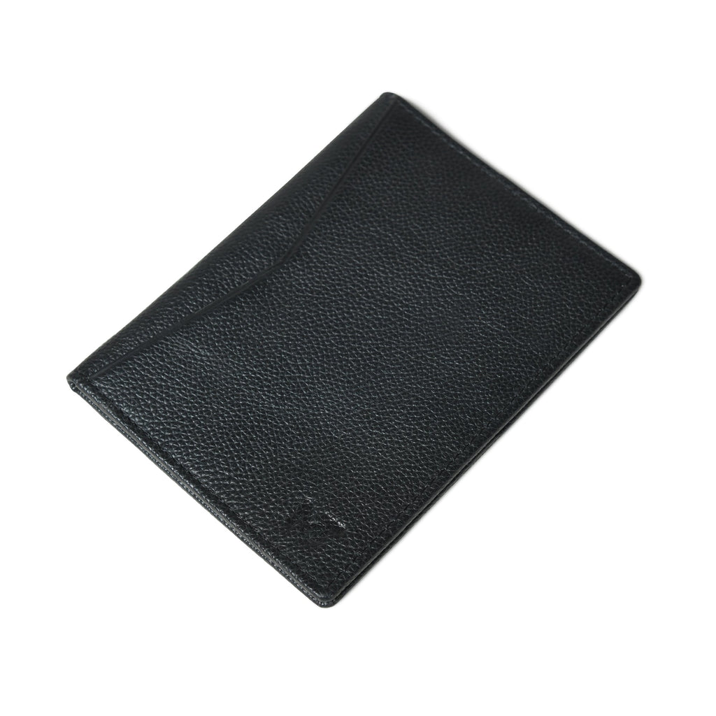 Front Pocket Black Passport Holder - Che Cose Belle