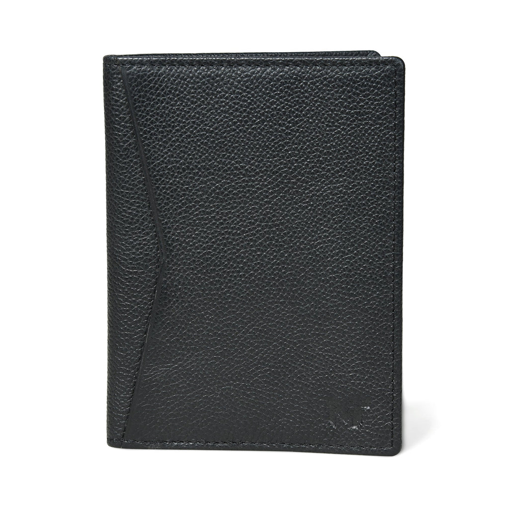 Front Pocket Black Passport Holder - Che Cose Belle