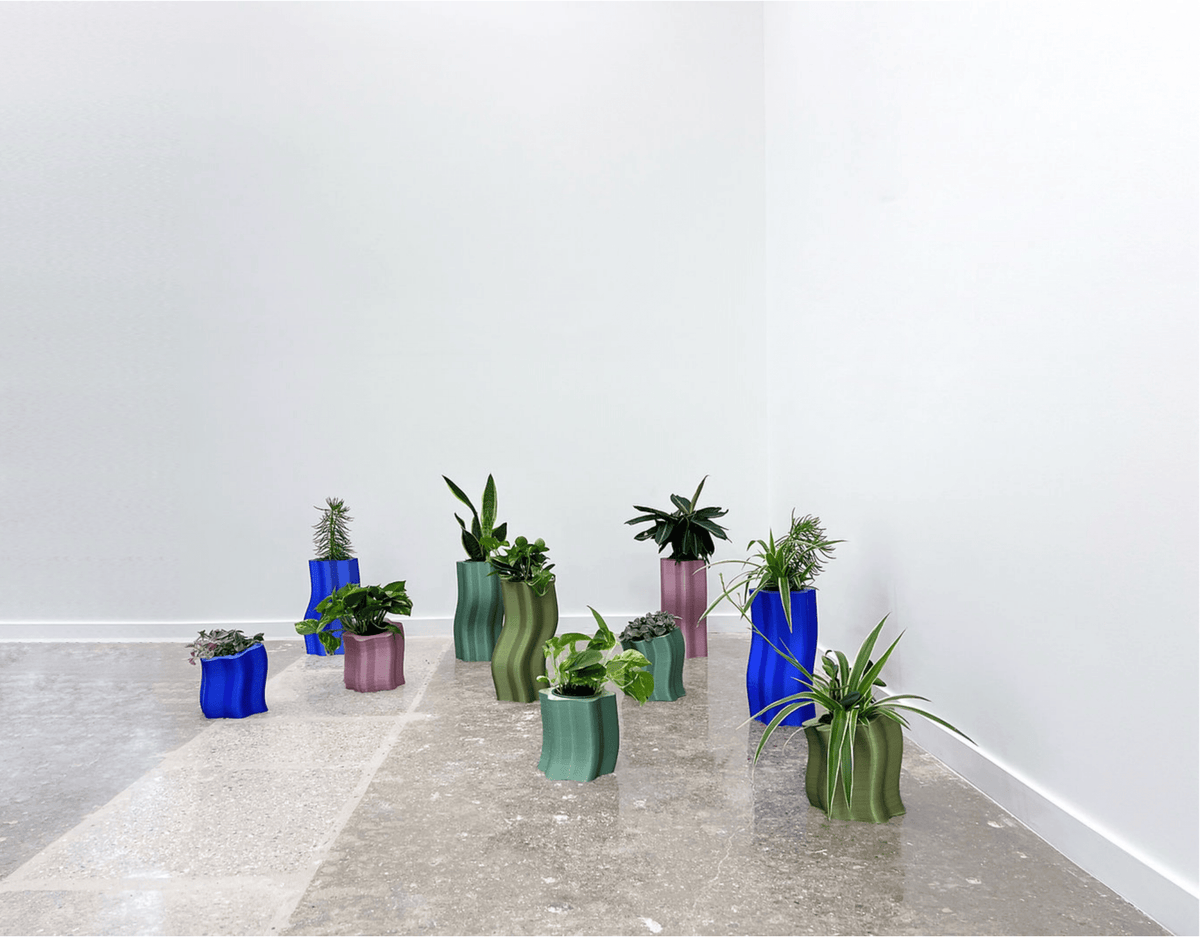 Frosting Large Planters - Che Cose Belle