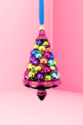 Fuchsia Fantasy Tree Glass Christmas Ornament - Che Cose Belle