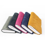 Fuchsia Suede Journal W/ Organic Cotton Paper: Small - Che Cose Belle