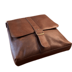 Full Grain Leather Messenger Bag for Men – Crossbody Work & Everyday Shoulder Bag - Che Cose Belle