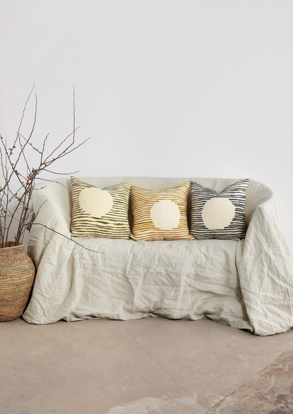 Full Moon Throw Pillow - Che Cose Belle