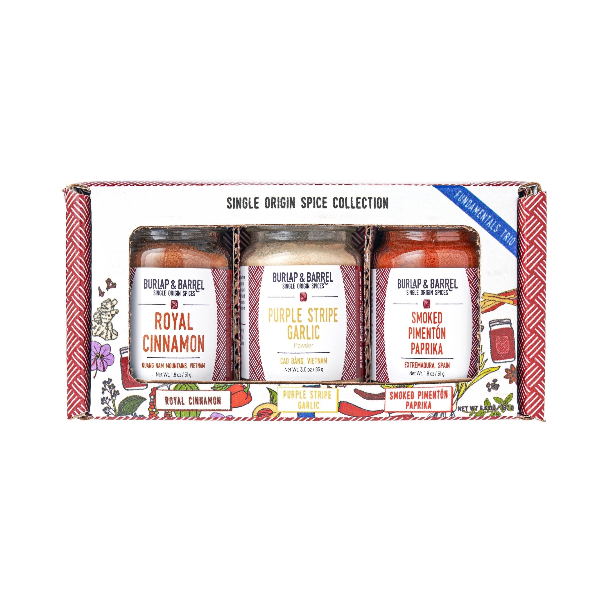 Fundamental Spice Trio - Spice Set - Gift Pack - Che Cose Belle