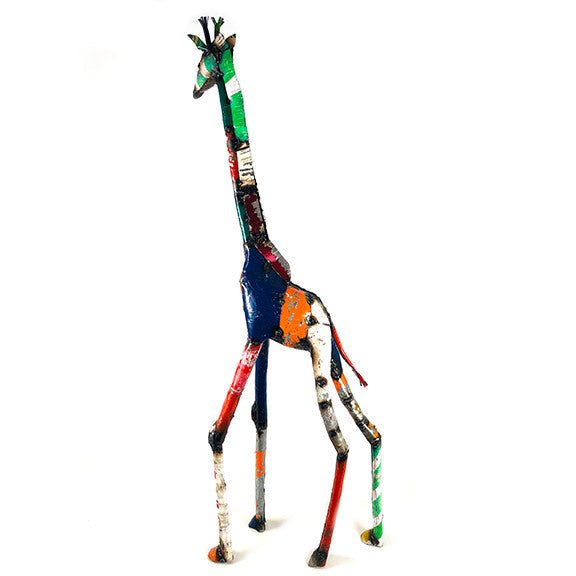 Funky Giraffe - Recycled Metal - Che Cose Belle
