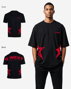 G West Mens Arch Logo Oversized Tee - Che Cose Belle