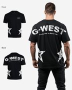 G West Mens Arch Logo Oversized Tee - Che Cose Belle