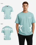 G West Mens Arch Logo Oversized Tee - Che Cose Belle
