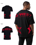 G West Mens Arch Logo Oversized Tee - Che Cose Belle