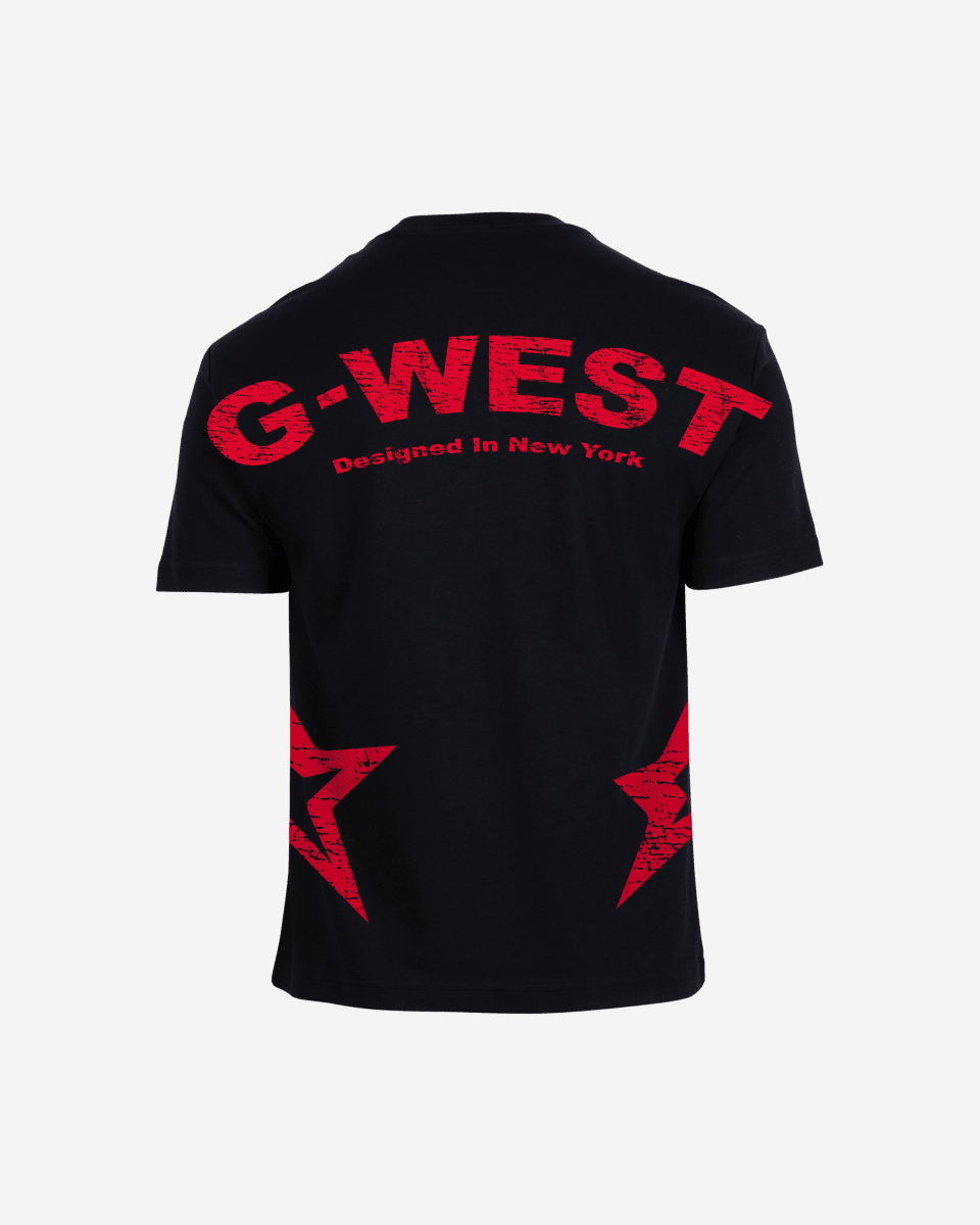 G West Mens Arch Logo Oversized Tee - Che Cose Belle