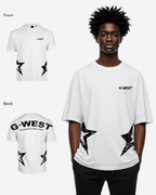 G West Mens Arch Logo Oversized Tee - Che Cose Belle