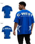 G West Mens Arch Logo Oversized Tee - Che Cose Belle