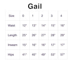 Gail Capri Pant with Pockets! 100% Cotton Gauze - Che Cose Belle