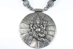 Ganesha Cosmos Handcrafted Spiritual Statement Necklace - Che Cose Belle