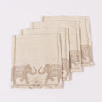 Garden Elephant Cocktail Napkins (set of 4) - Che Cose Belle