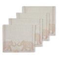 Garden Elephant Cocktail Napkins (set of 4) - Che Cose Belle
