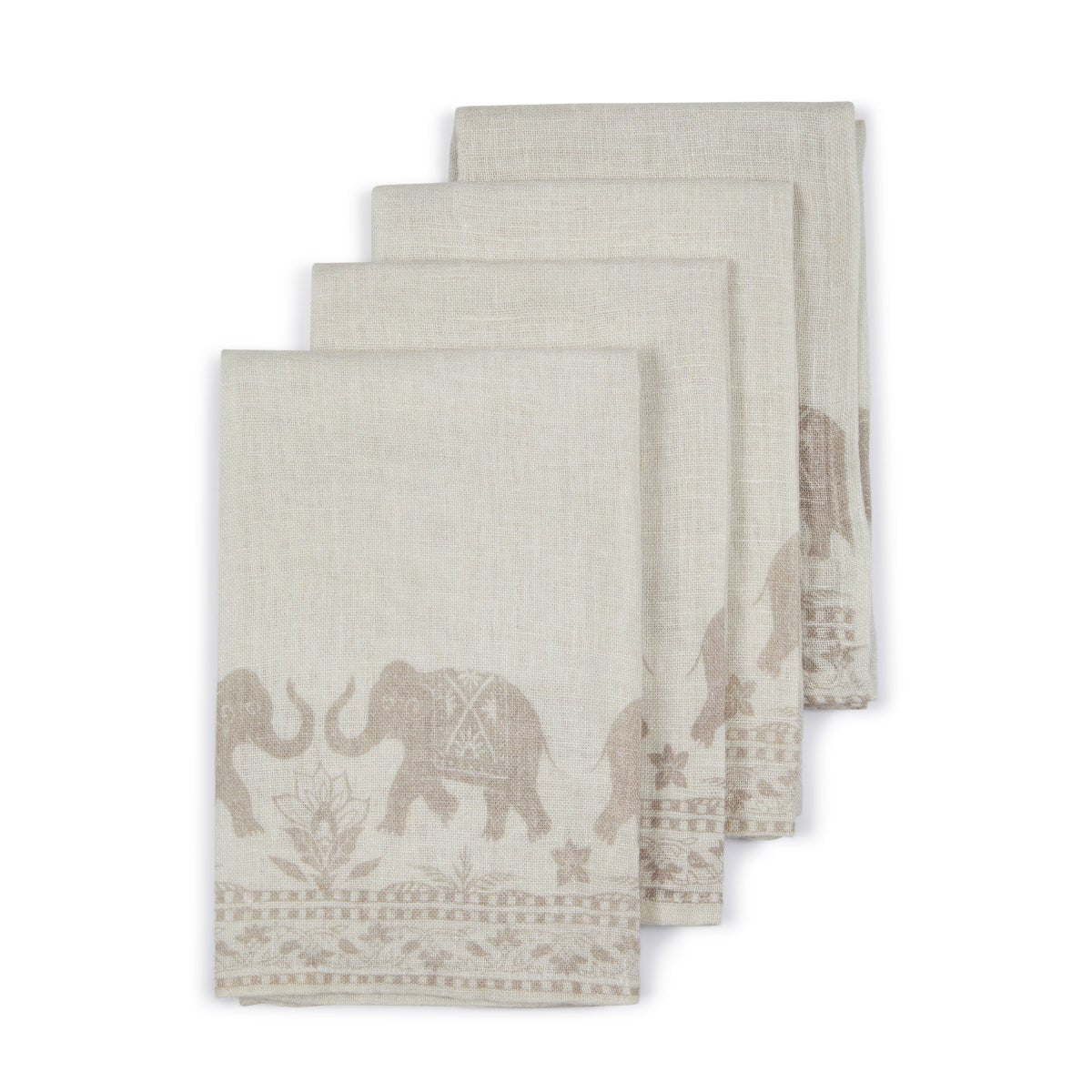 Garden Elephant Napkins (set of 4) - Che Cose Belle