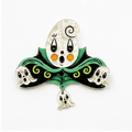 Garden Gus Ghostie Bells Brooch by Johanna Parker x Lipstick & Chrome - Che Cose Belle
