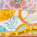 Garrulous Flowers Art Scarf - Che Cose Belle