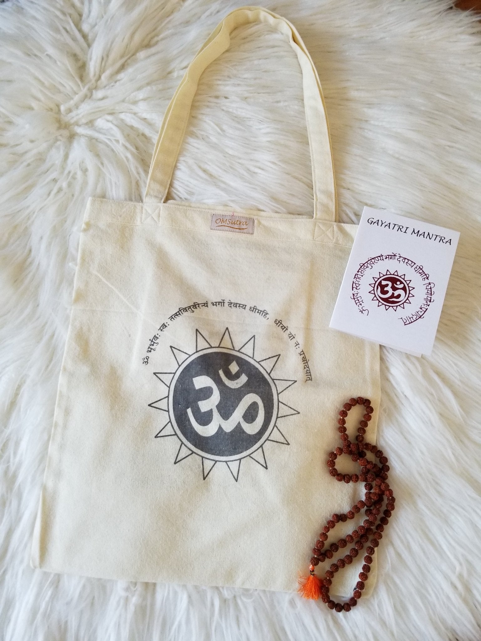Gayatri Mantra Tote Bag - Che Cose Belle